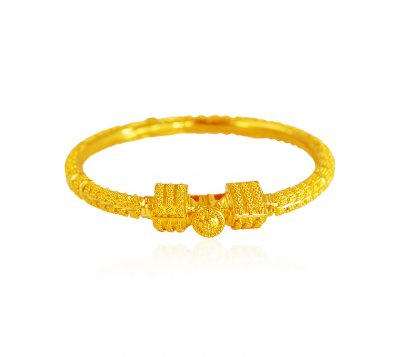 22kt Gold Baby Kadas(Pair) ( Baby Bangles )