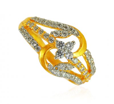 22k Gold Ladies Signity Ring ( Ladies Signity Rings )
