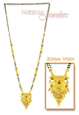 22Kt Gold Long Mangalsutra ( MangalSutras )