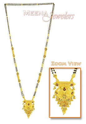 22Kt Gold Long Mangalsutra ( MangalSutras )