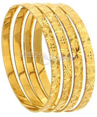 22Kt Gold Bangles ( Gold Bangles )