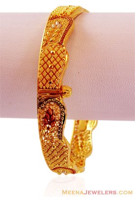 Three Tone Gold Kada ( Kadas )