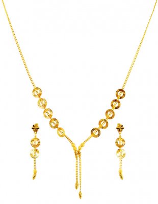 Fancy 22K Necklace Set ( Light Sets )