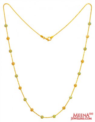 22K Gold Chain ( 22Kt Gold Fancy Chains )