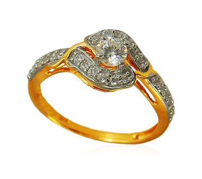 Gold Ladies Ring ( Ladies Signity Rings )