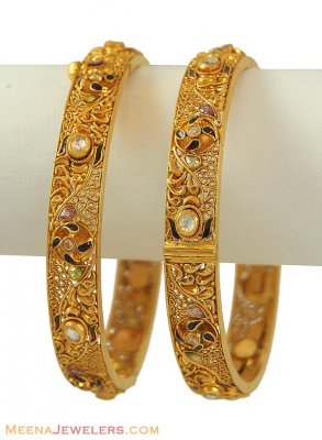 Antique Bangles (22K) ( Antique Bangles )