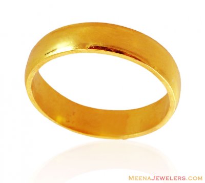 22k Gold Band (Men) ( Wedding Bands )