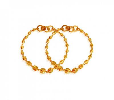22K Gold Kids Bracelet ( 22Kt Baby Bracelets )