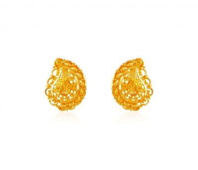 22k Gold Filigree Tops ( 22 Kt Gold Tops )