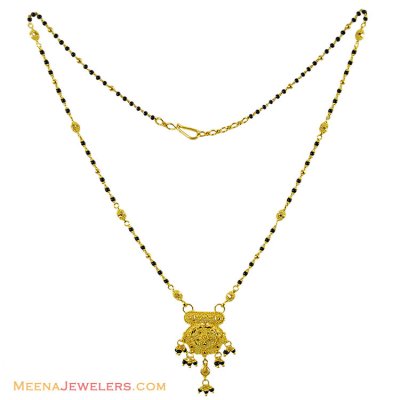 22k Gold  Mangalsutra (17 Inch ) ( MangalSutras )