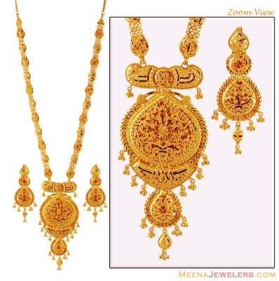 Long Patta Haar 22K ( Bridal Necklace Sets )