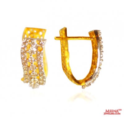 22K Gold  Clip On Earrings  ( Clip On Earrings )