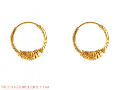 Beautiful small hoops ( Hoop Earrings )