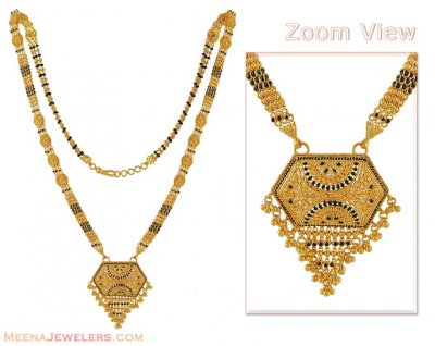 Gold Long Indian Mangalsutra ( MangalSutras )