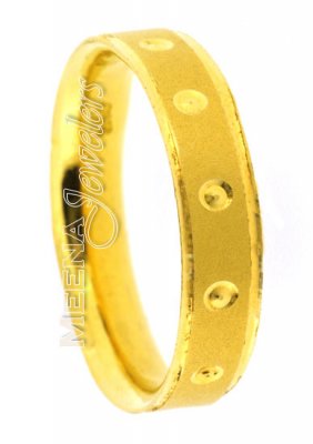 22kt Gold Wedding band Plain ( Wedding Bands )