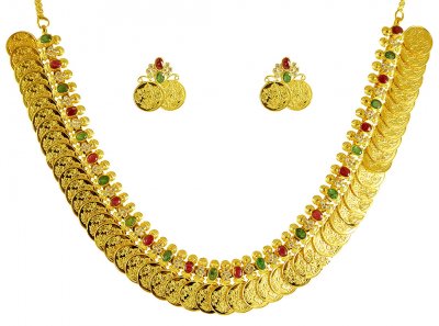 22 Karat Gold Kasumala (Set) ( 22 Kt Gold Sets )