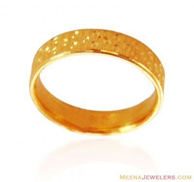 Fancy 22K Gold Band ( Wedding Bands )