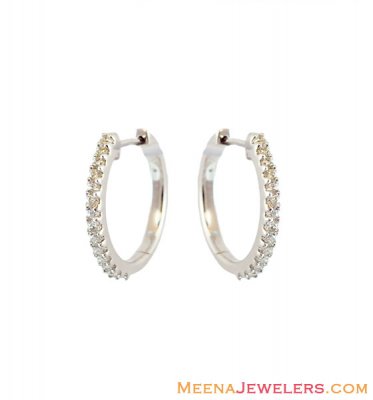 18kt Diamond Earrings ( Diamond Earrings )