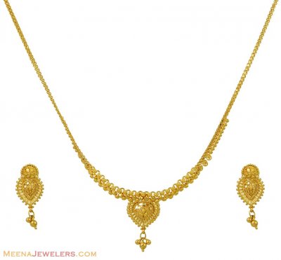 22KT Indian Gold Set ( Light Sets )