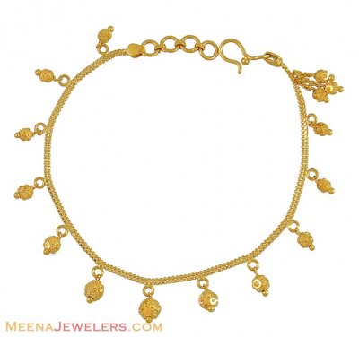 22k Gold Ladies Gold Bracelet ( Ladies Bracelets )