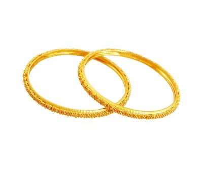 22K Baby Bangles (Pair) ( Baby Bangles )