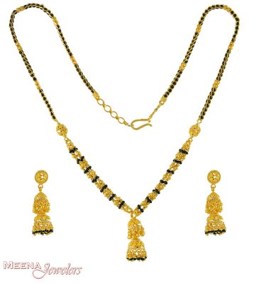 22K Fancy MangalSutra Set ( MangalSutras )