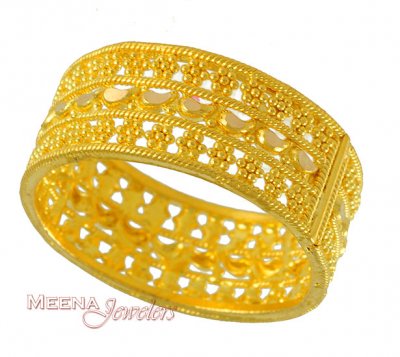 22Kt Filigree Band ( Ladies Gold Ring )
