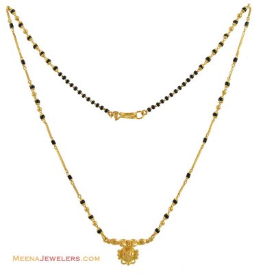 22k Yellow Gold Mangalsutra(19Inch) ( MangalSutras )