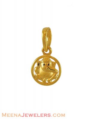 22Kt Lord Ganesha Pendant ( Ganesh, Laxmi and other God Pendants )