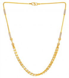 22KT Gold Four Layered Chain