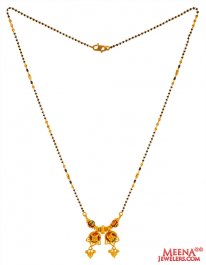 22k Fancy Long Meena Mangalsutra