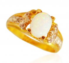 22k Gold Designer Opal Ring 