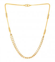 22kt Gold Fancy Two Tone Chain