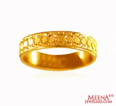 22 Karat Gold Band ( Wedding Bands )