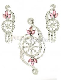 Gold Diamond Pendant Set ( Diamond Pendant Sets )