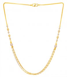 22kt Gold Fancy Necklace Chain