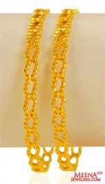 22k Gold bangles (2 pc)