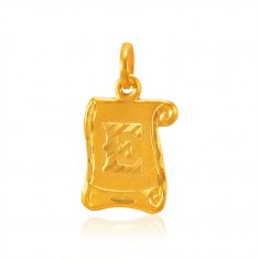 22Kt Initial ( T) Pendant ( Initial Pendants )