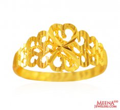22Kt Yellow Gold Ladies Ring