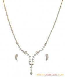 Genuin Diamond Necklace Set