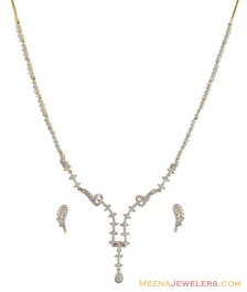 Genuin Diamond Necklace Set ( Diamond Necklace Sets )