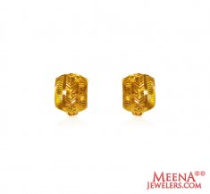 22Kt Gold Clip On Earrings