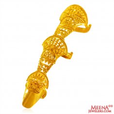 22K Gold Long Ring ( Ladies Gold Ring )