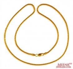 22K Gold Fancy Chain 