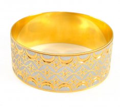 Gold 2 Tone Bangle