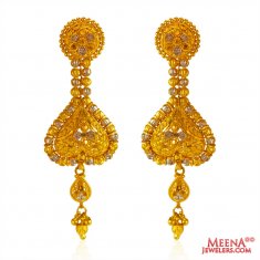 22kt Gold Long Earrings