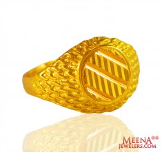 22 Karat Gold Ring For Mens