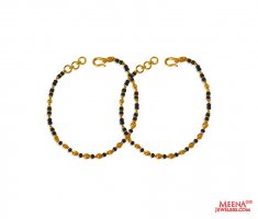 22Kt Gold Baby Maniya (2 Pc)