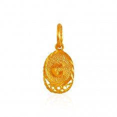 22Kt Gold Initial ( C) Pendant ( Initial Pendants )