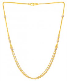 22kt Gold Fancy Two Tone Chain